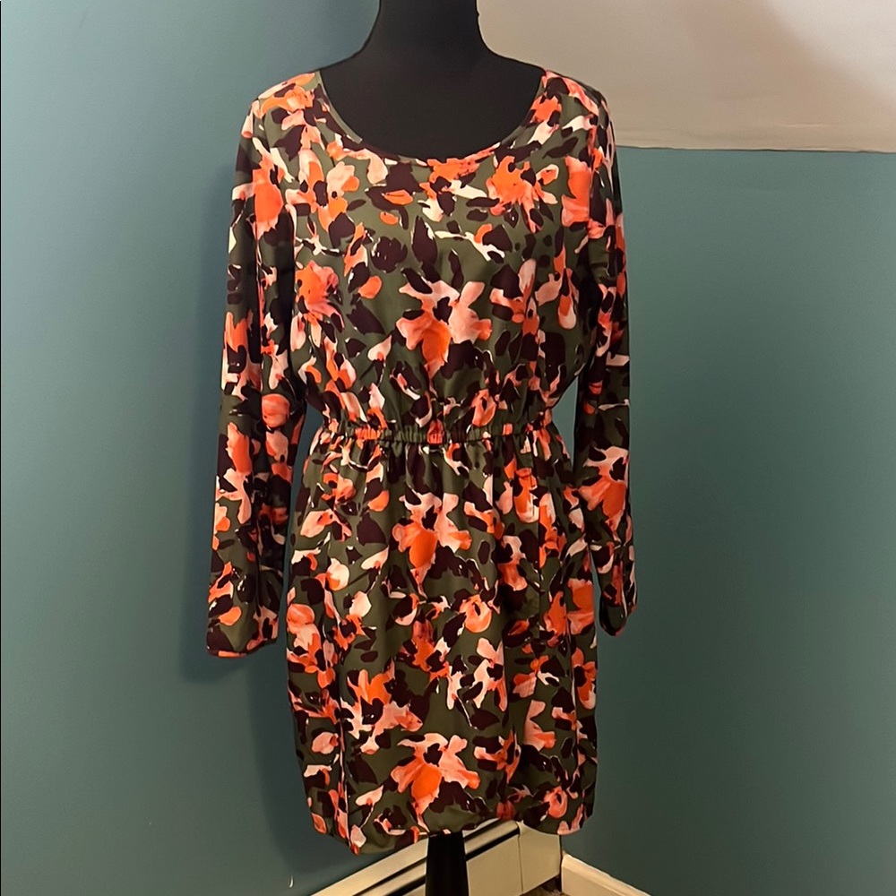 J Crew Floral Tulip Dress Size 8